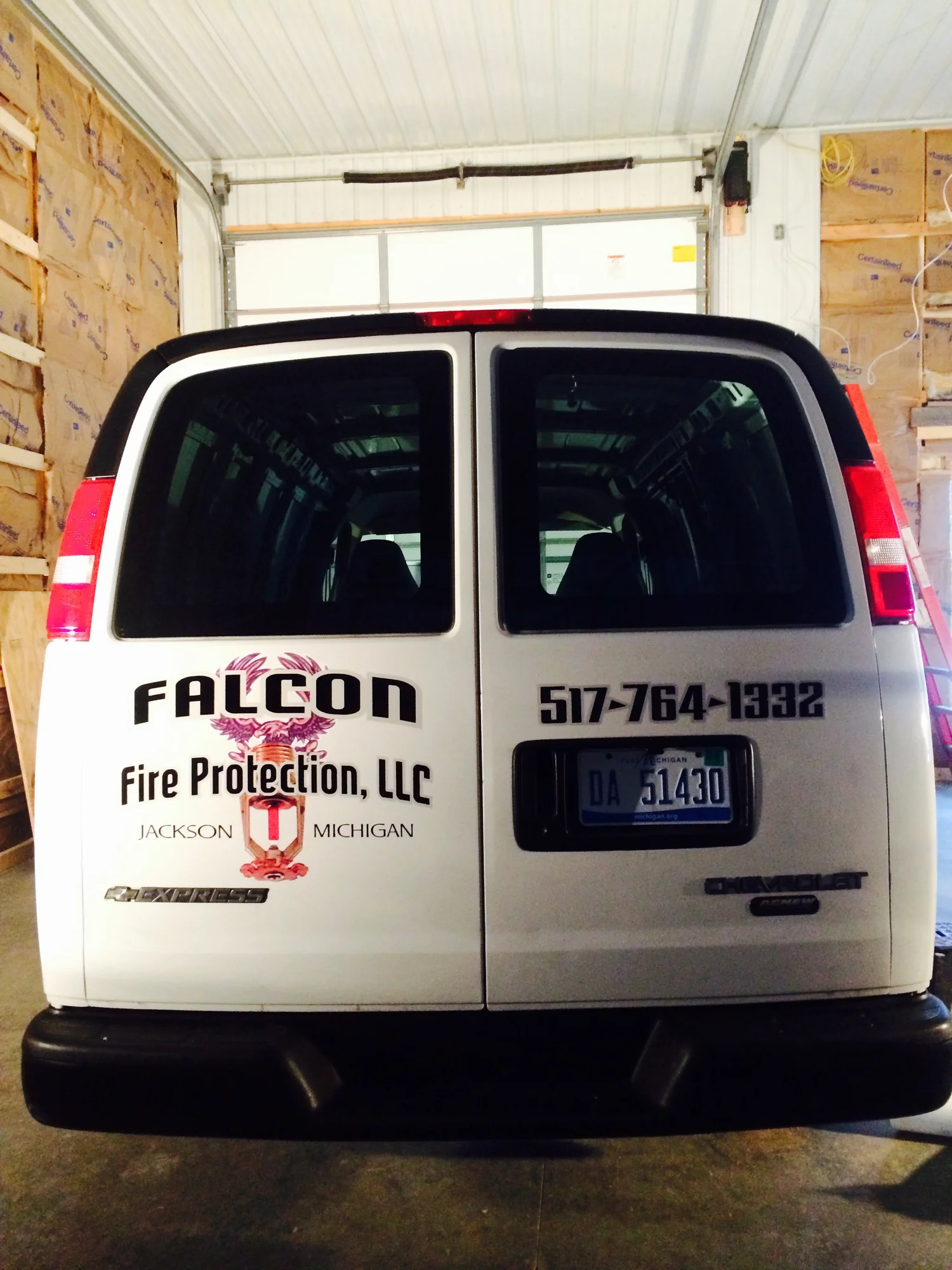 Vehicle lettering by Yoder Signs & Designs, project 62
