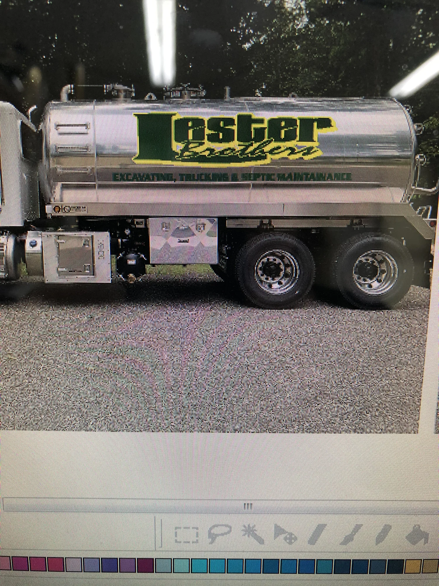 Vehicle lettering by Yoder Signs & Designs, project 17