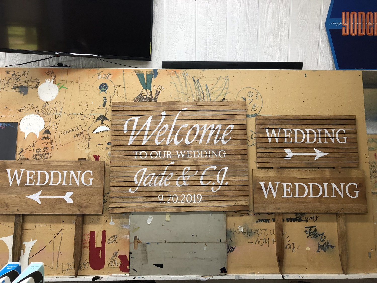 Homestead sign by Yoder Signs & Designs, project 17