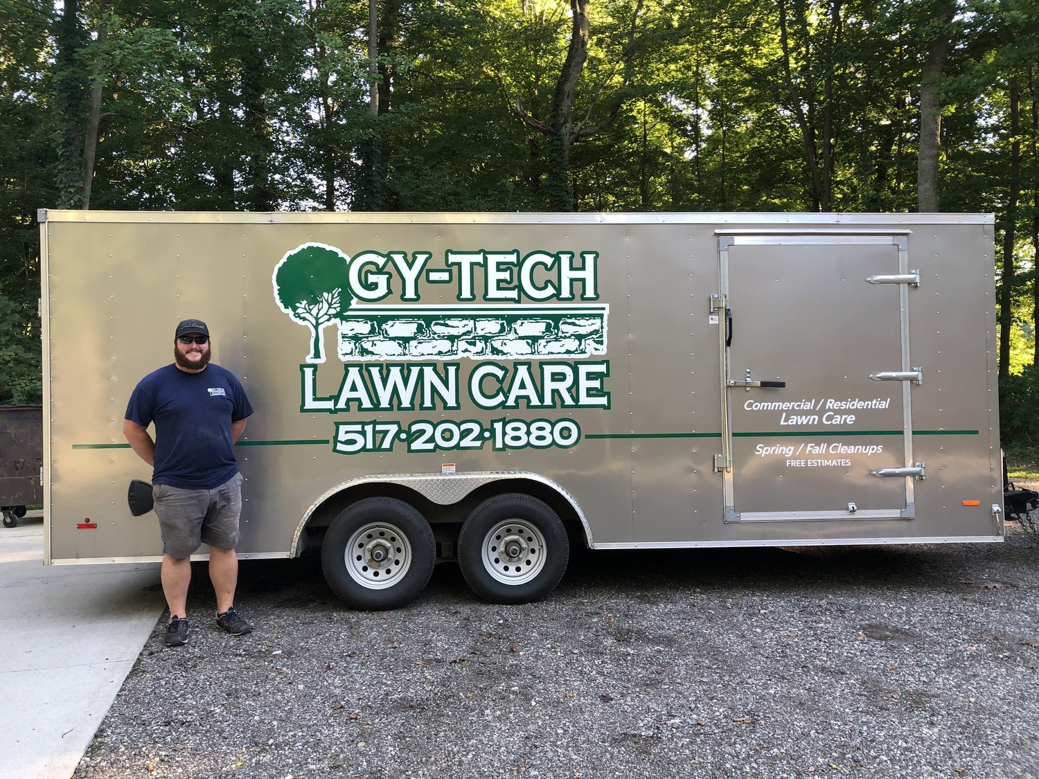 Vehicle lettering by Yoder Signs & Designs, project 4