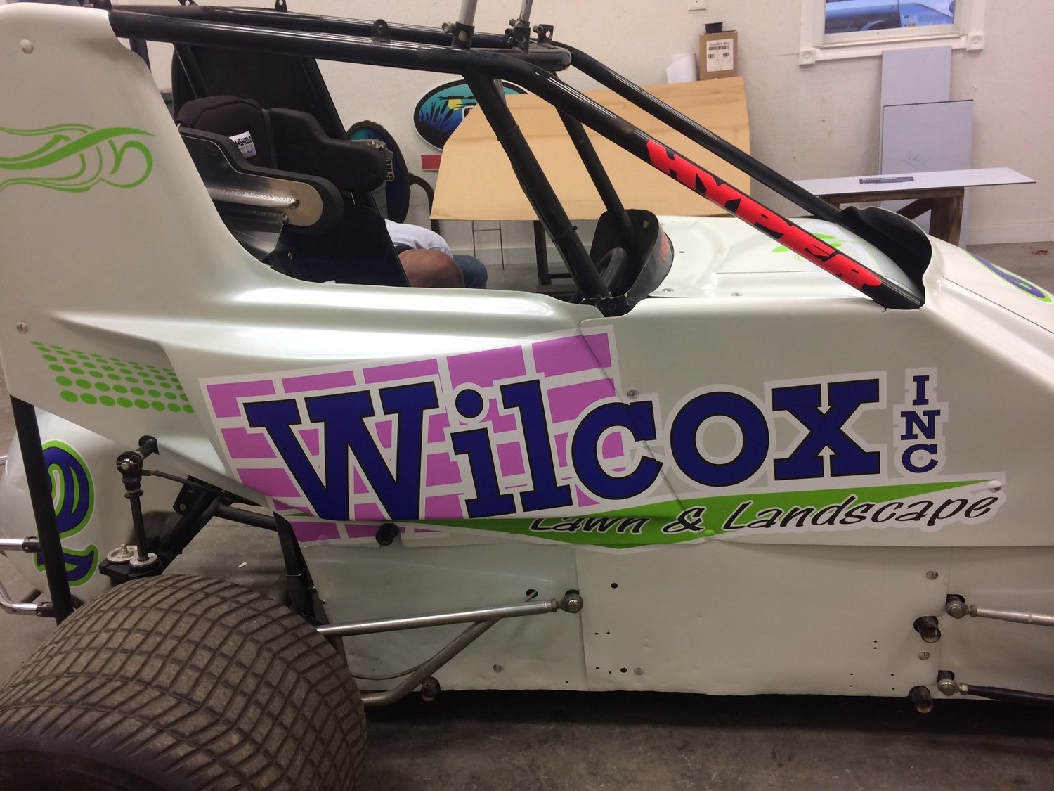 Vehicle lettering by Yoder Signs & Designs, project 37