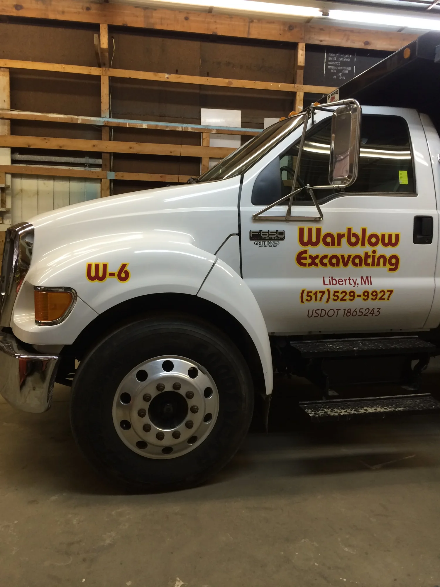 Vehicle lettering by Yoder Signs & Designs, project 63
