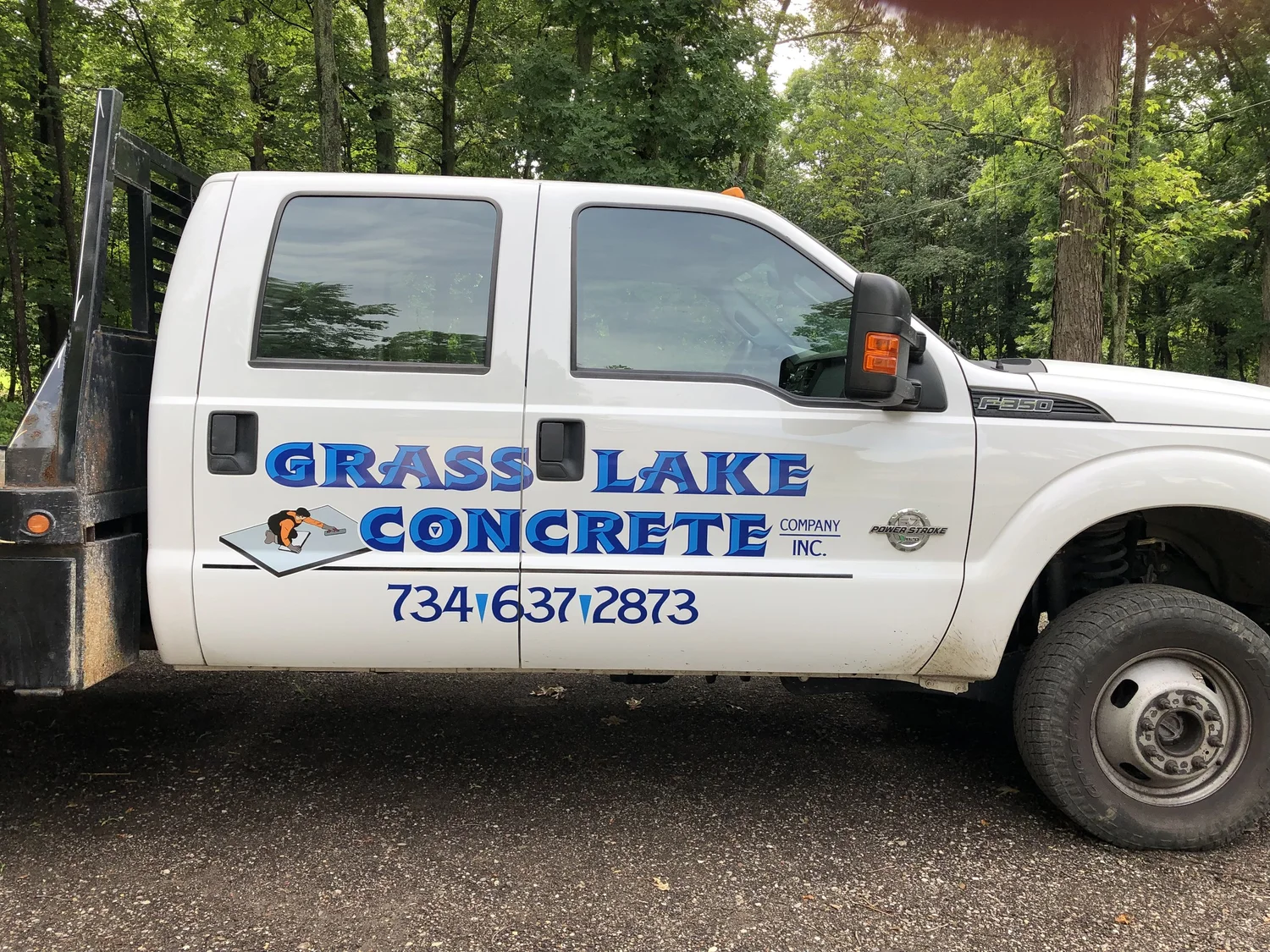 Vehicle lettering by Yoder Signs & Designs, project 34