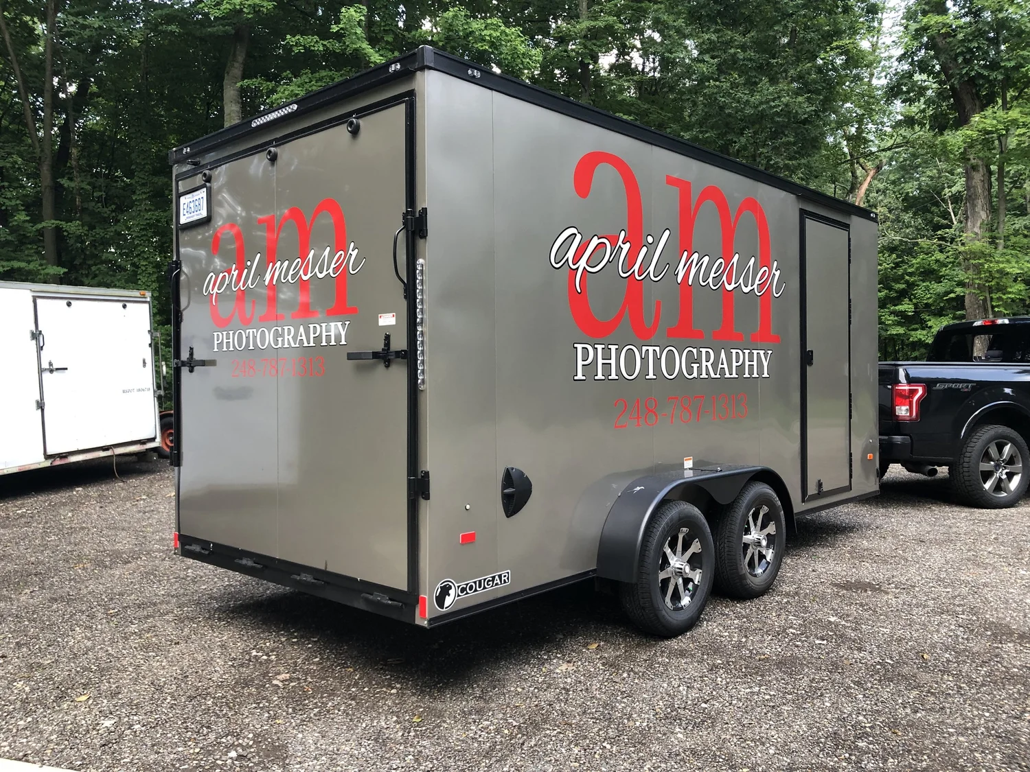 Vehicle lettering by Yoder Signs & Designs, project 5