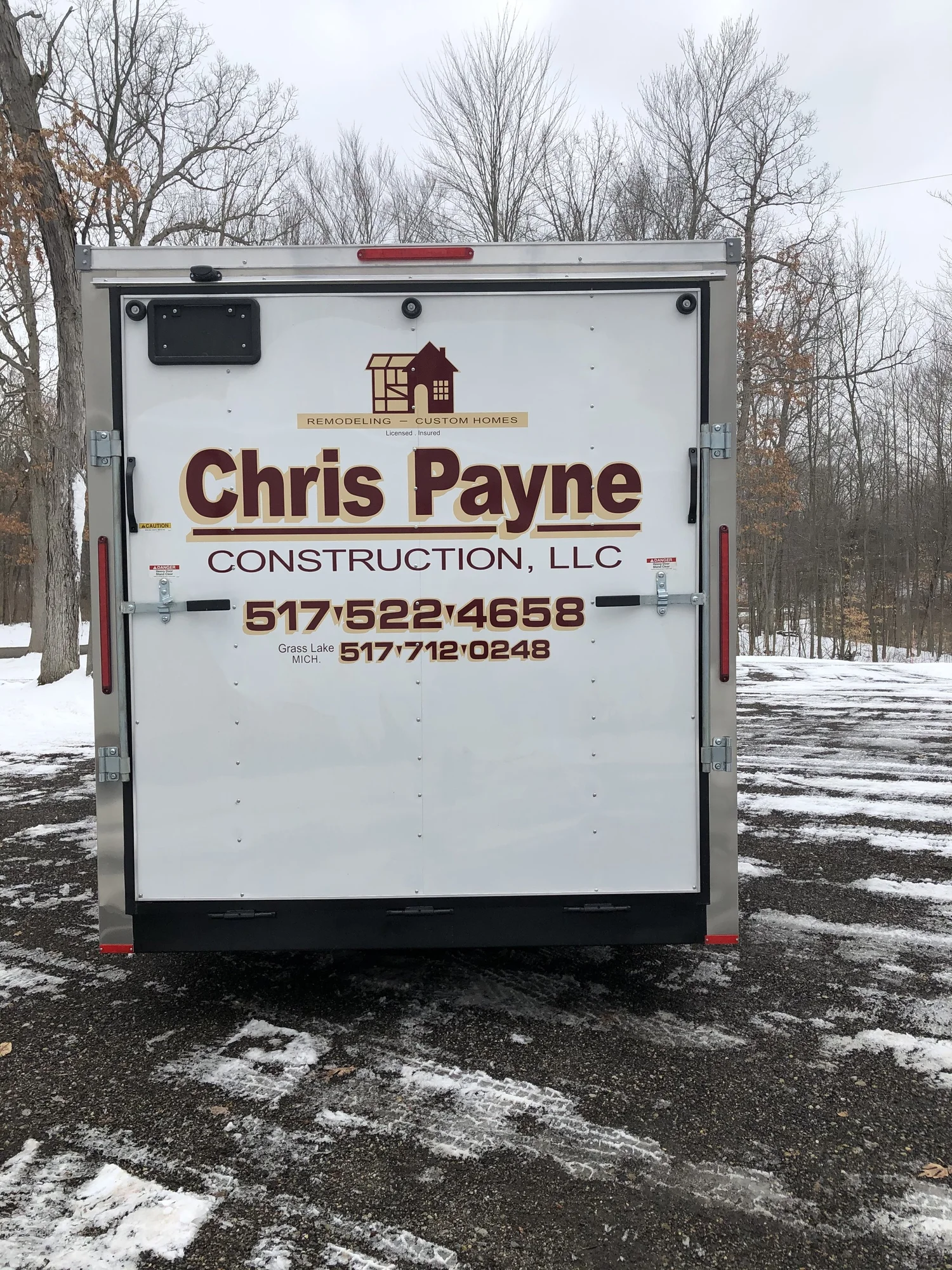 Vehicle lettering by Yoder Signs & Designs, project 26