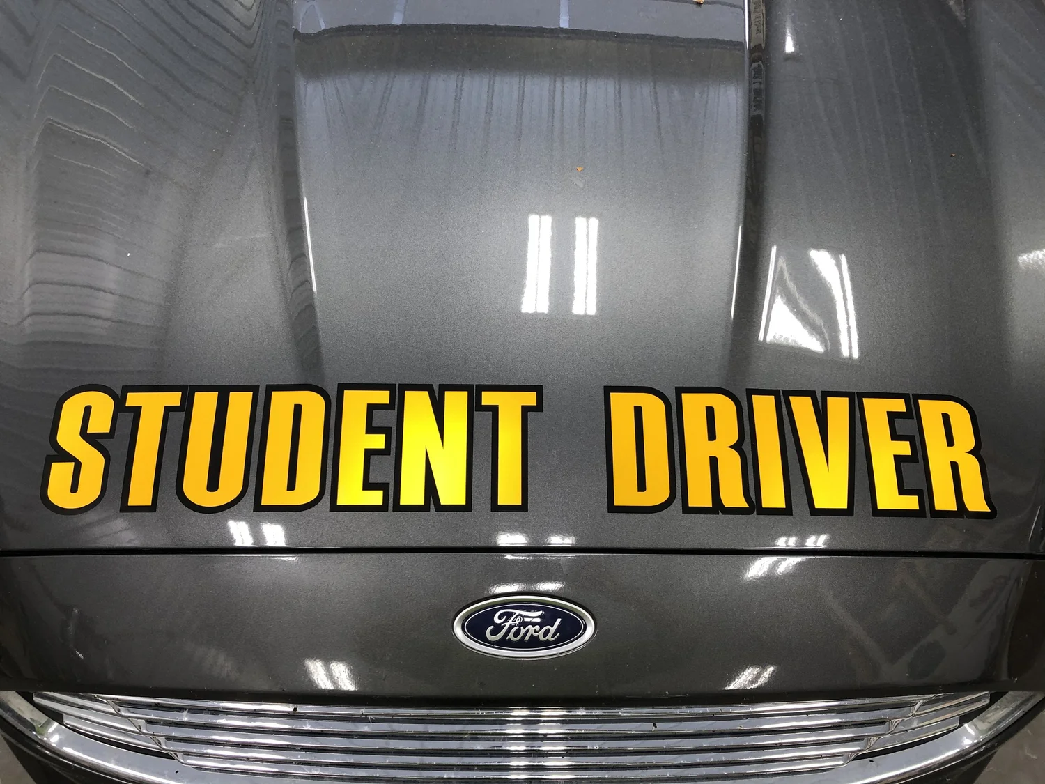Vehicle lettering by Yoder Signs & Designs, project 6