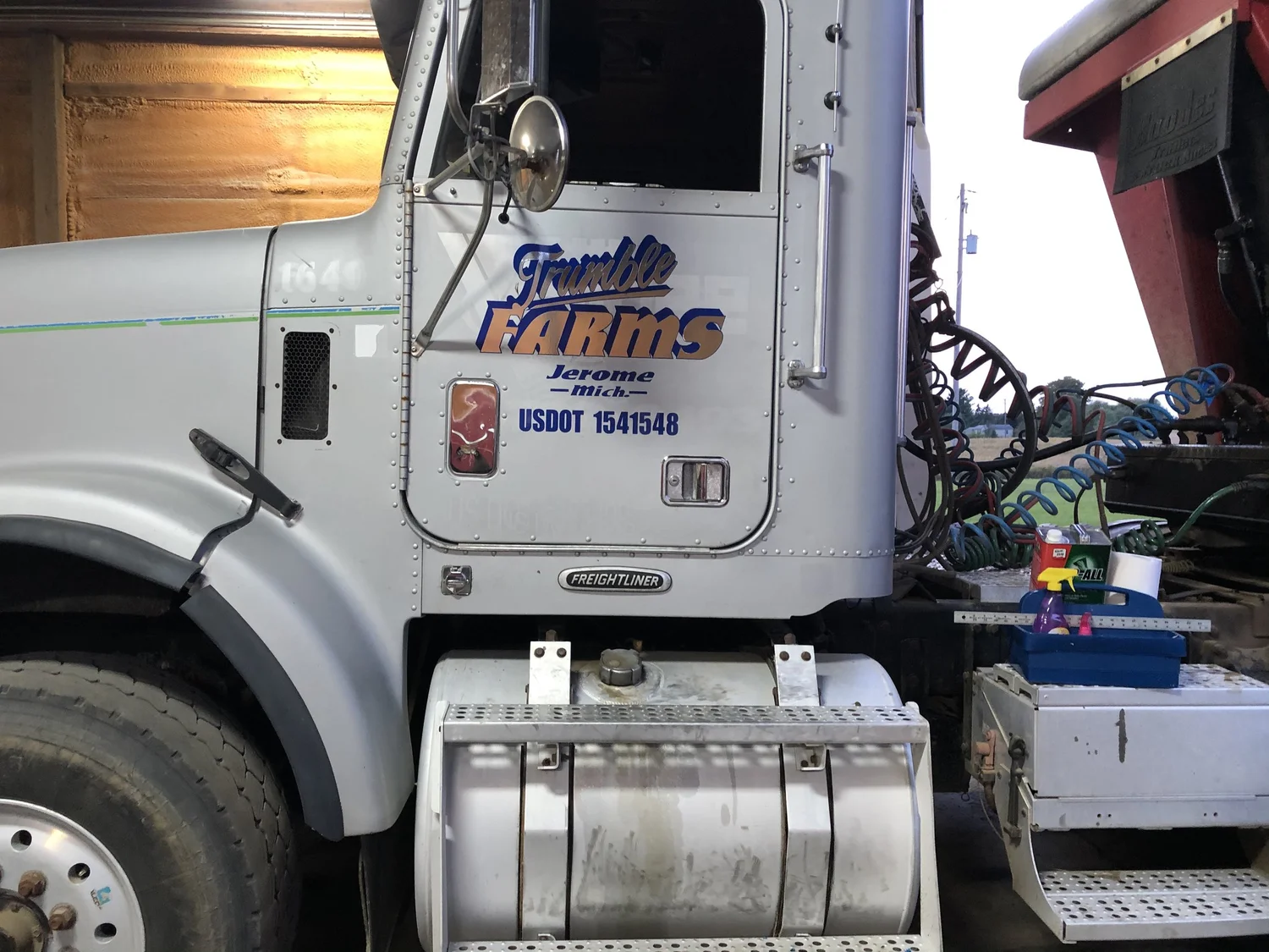 Vehicle lettering by Yoder Signs & Designs, project 16