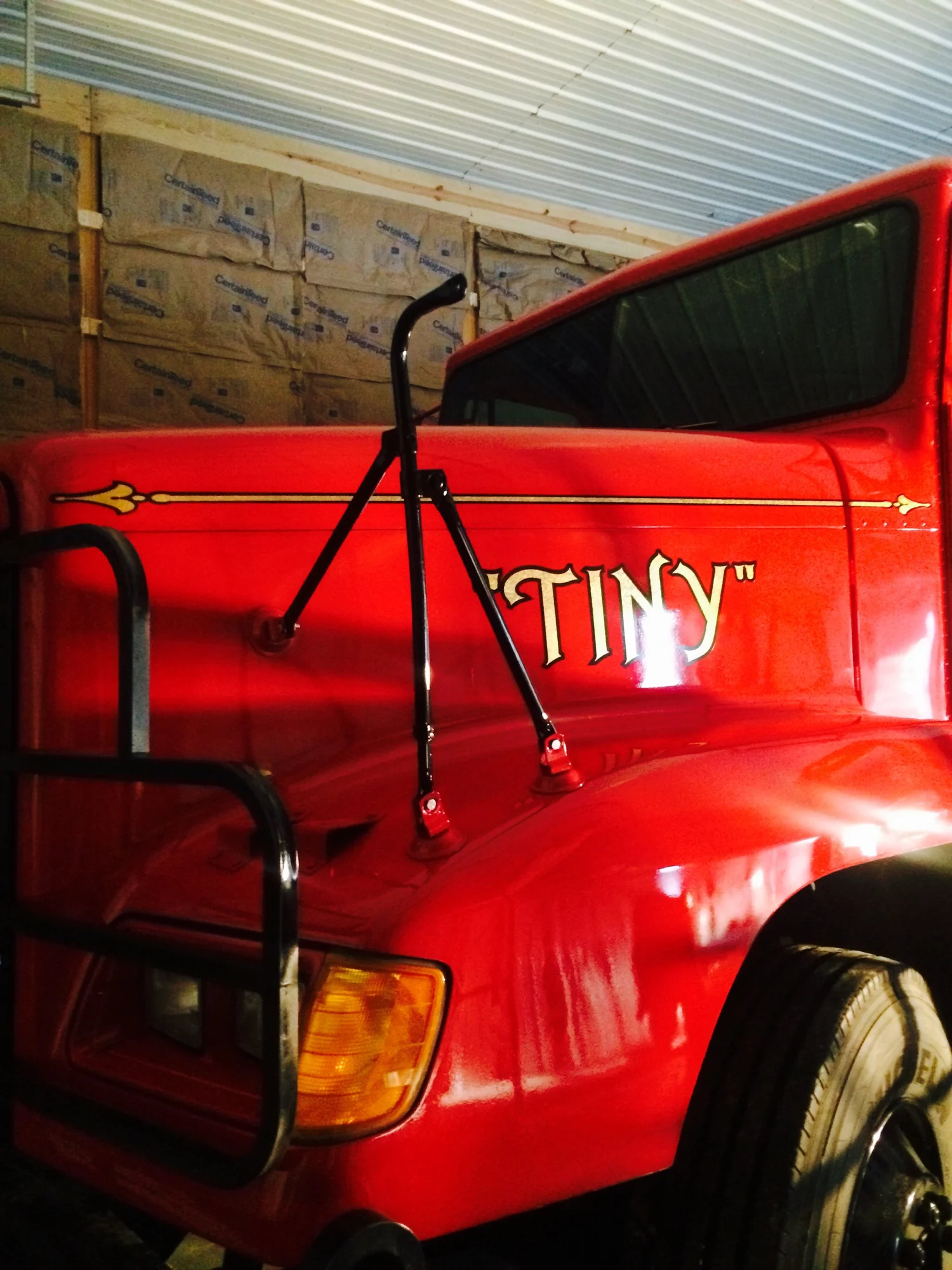 Vehicle lettering by Yoder Signs & Designs, project 60