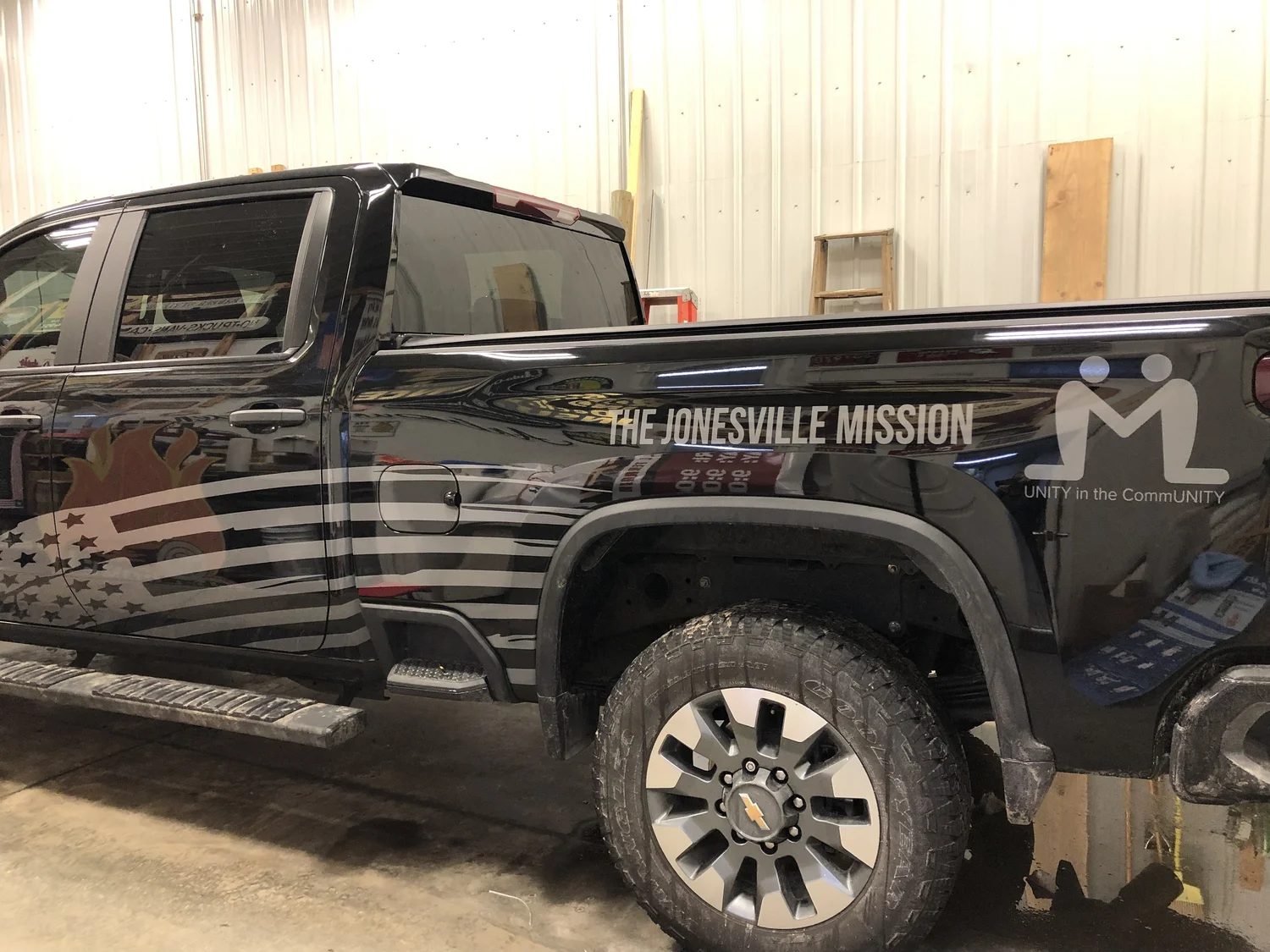 Vehicle lettering by Yoder Signs & Designs, project 3