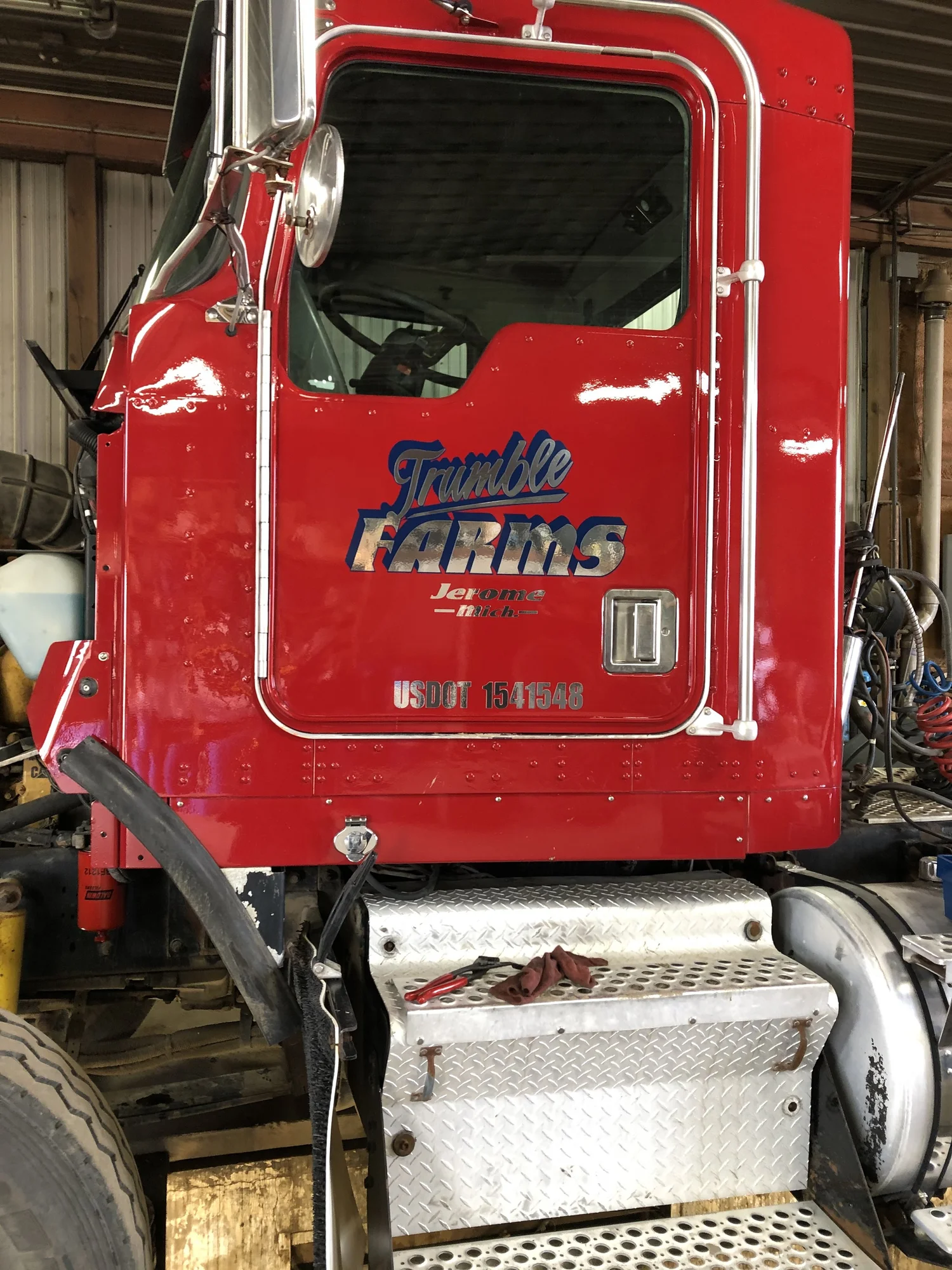 Vehicle lettering by Yoder Signs & Designs, project 11