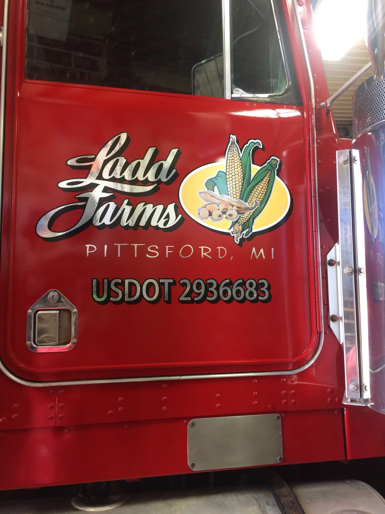 Vehicle lettering by Yoder Signs & Designs, project 47