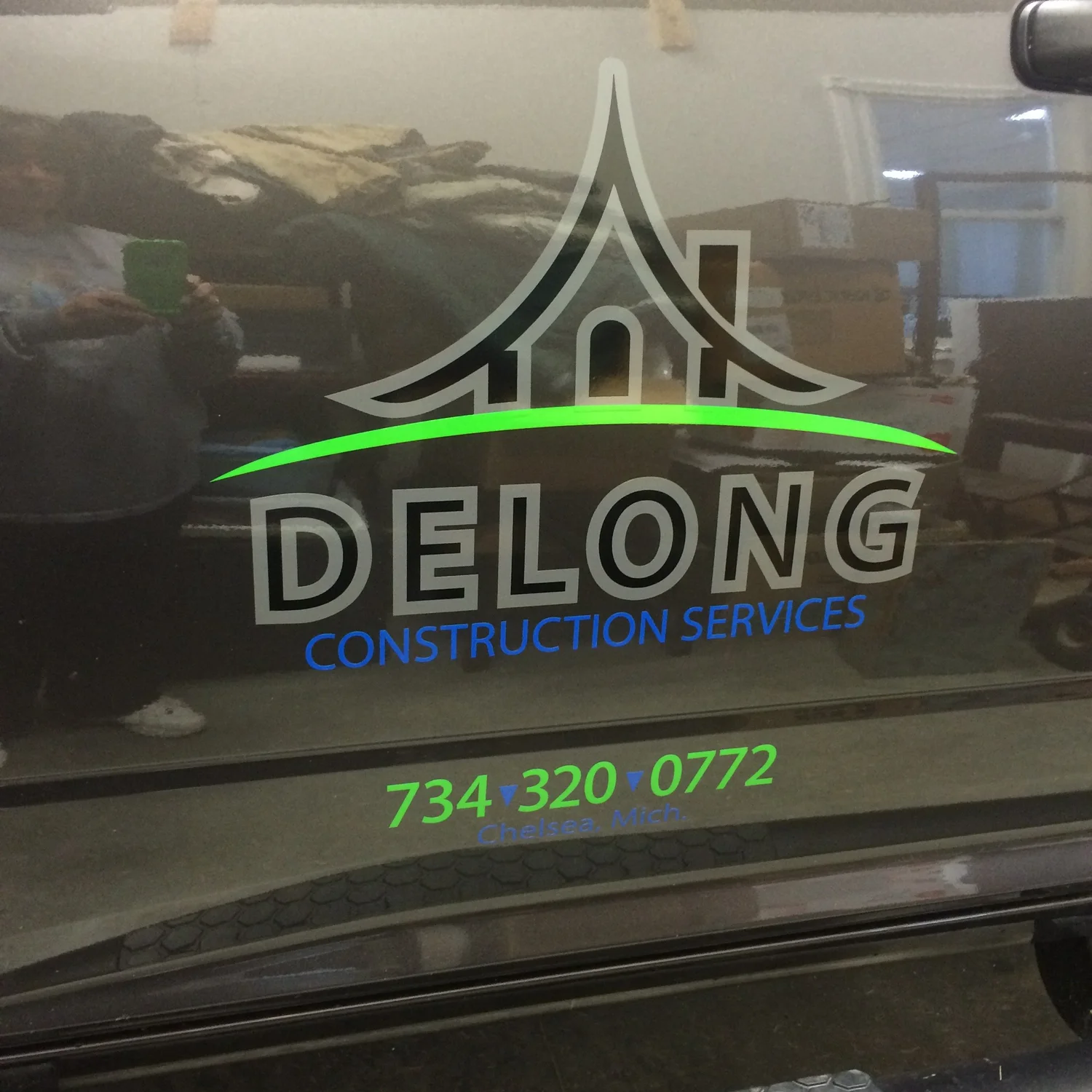 Vehicle lettering by Yoder Signs & Designs, project 48