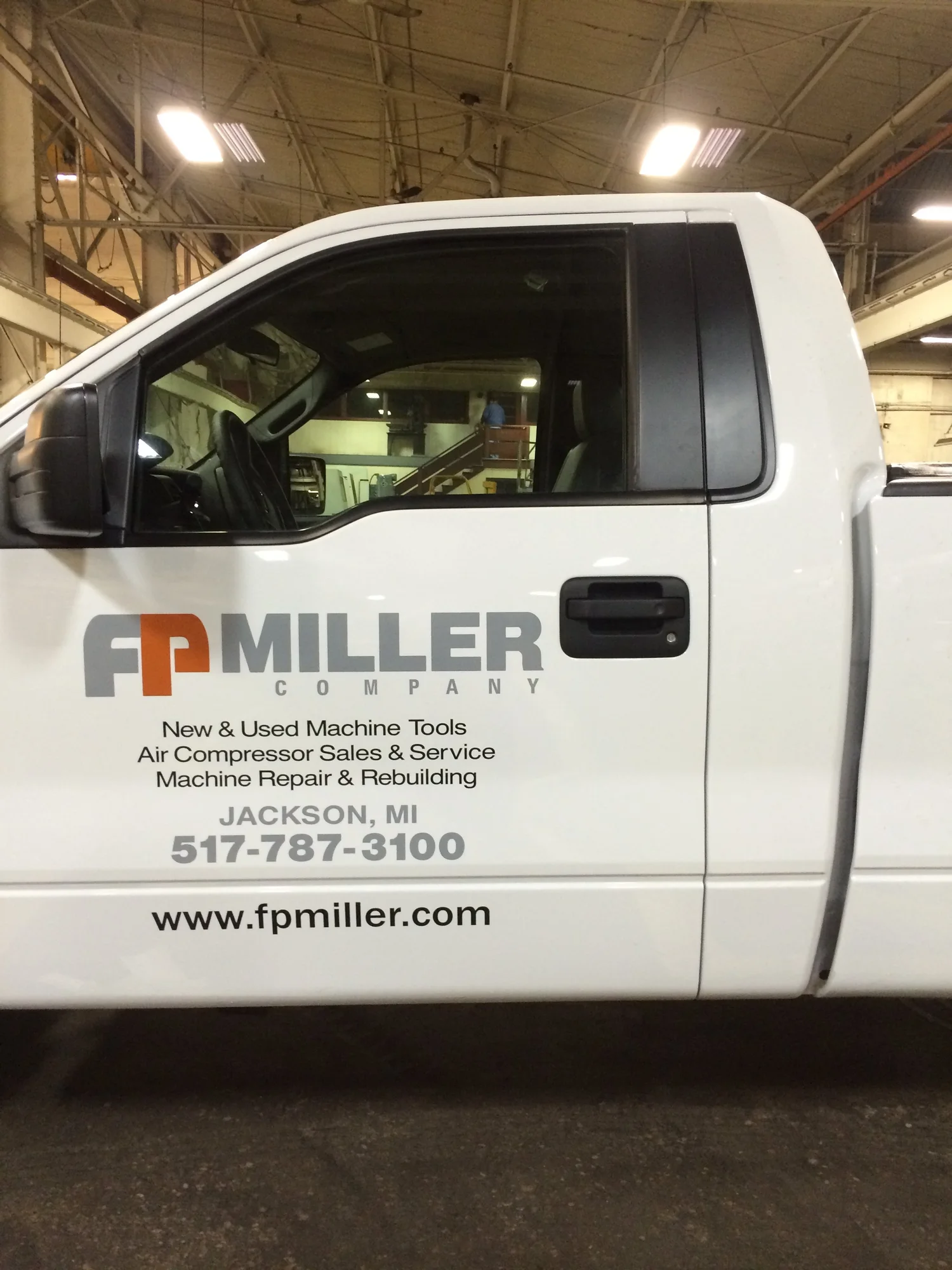 Vehicle lettering by Yoder Signs & Designs, project 64