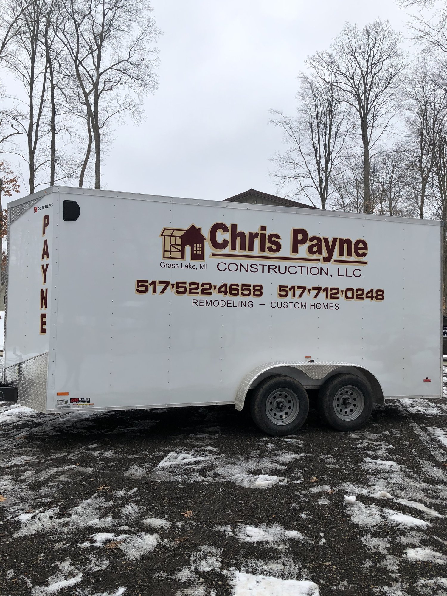 Vehicle lettering by Yoder Signs & Designs, project 28