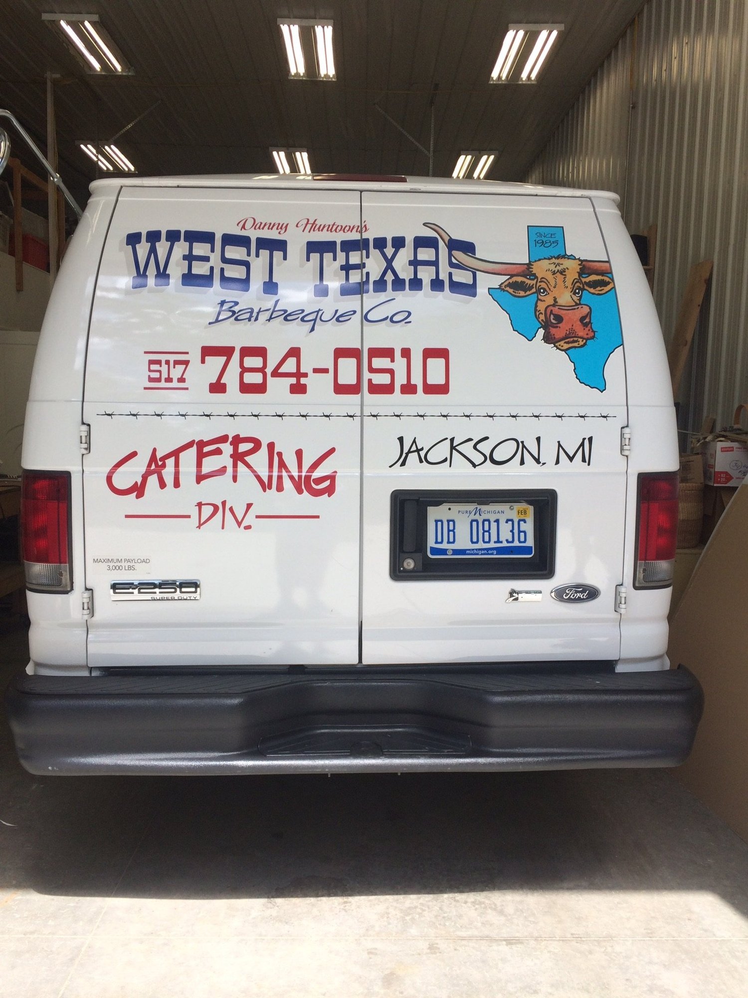Vehicle lettering by Yoder Signs & Designs, project 41