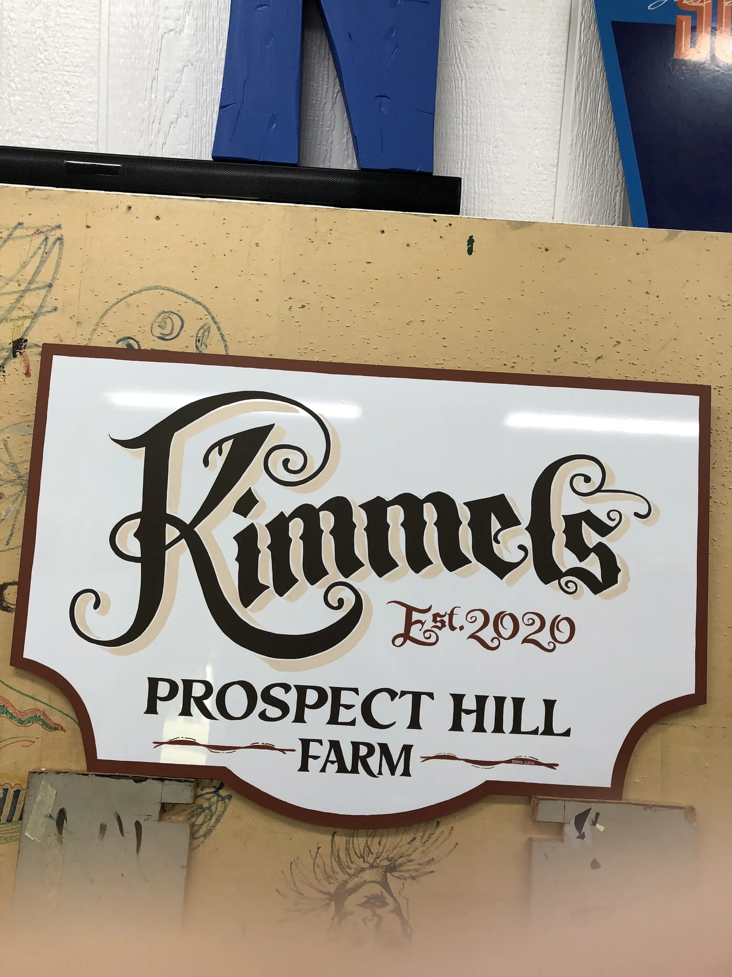 Homestead sign by Yoder Signs & Designs, project 14