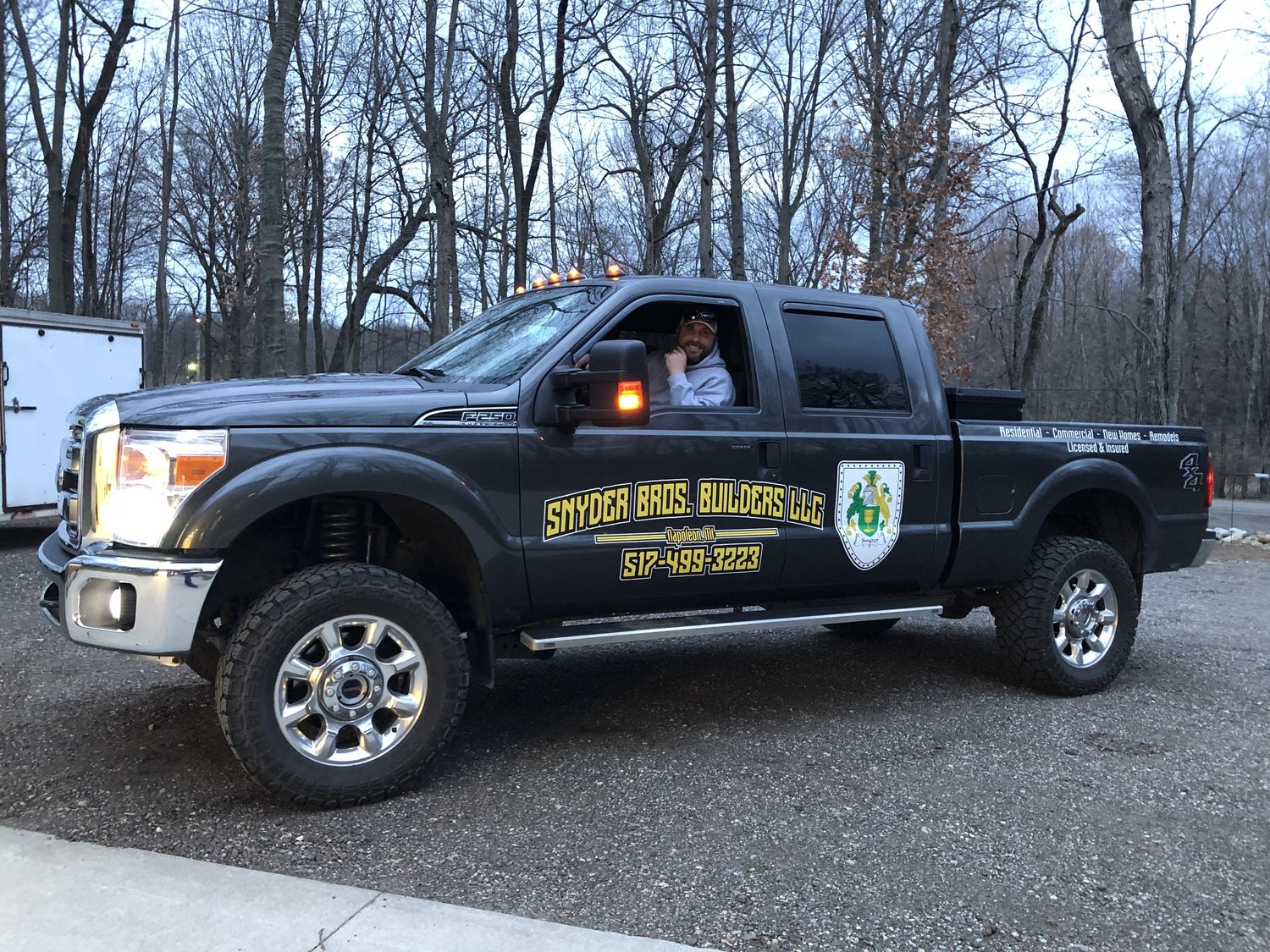Vehicle lettering by Yoder Signs & Designs, project 15