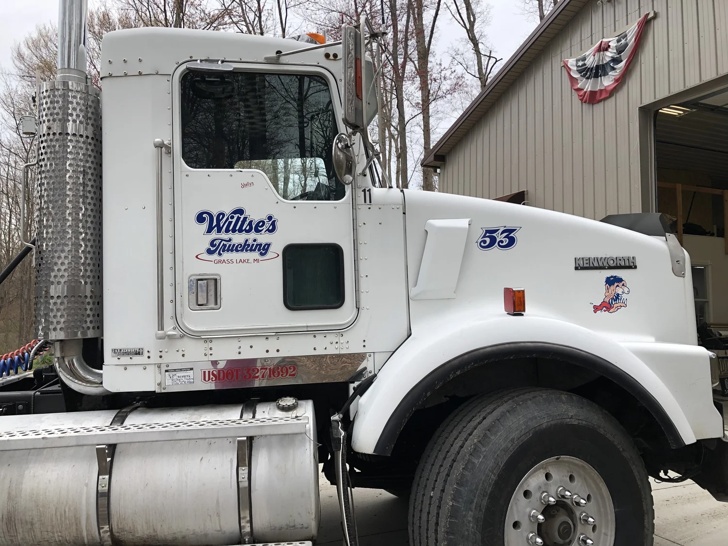 Vehicle lettering by Yoder Signs & Designs, project 36