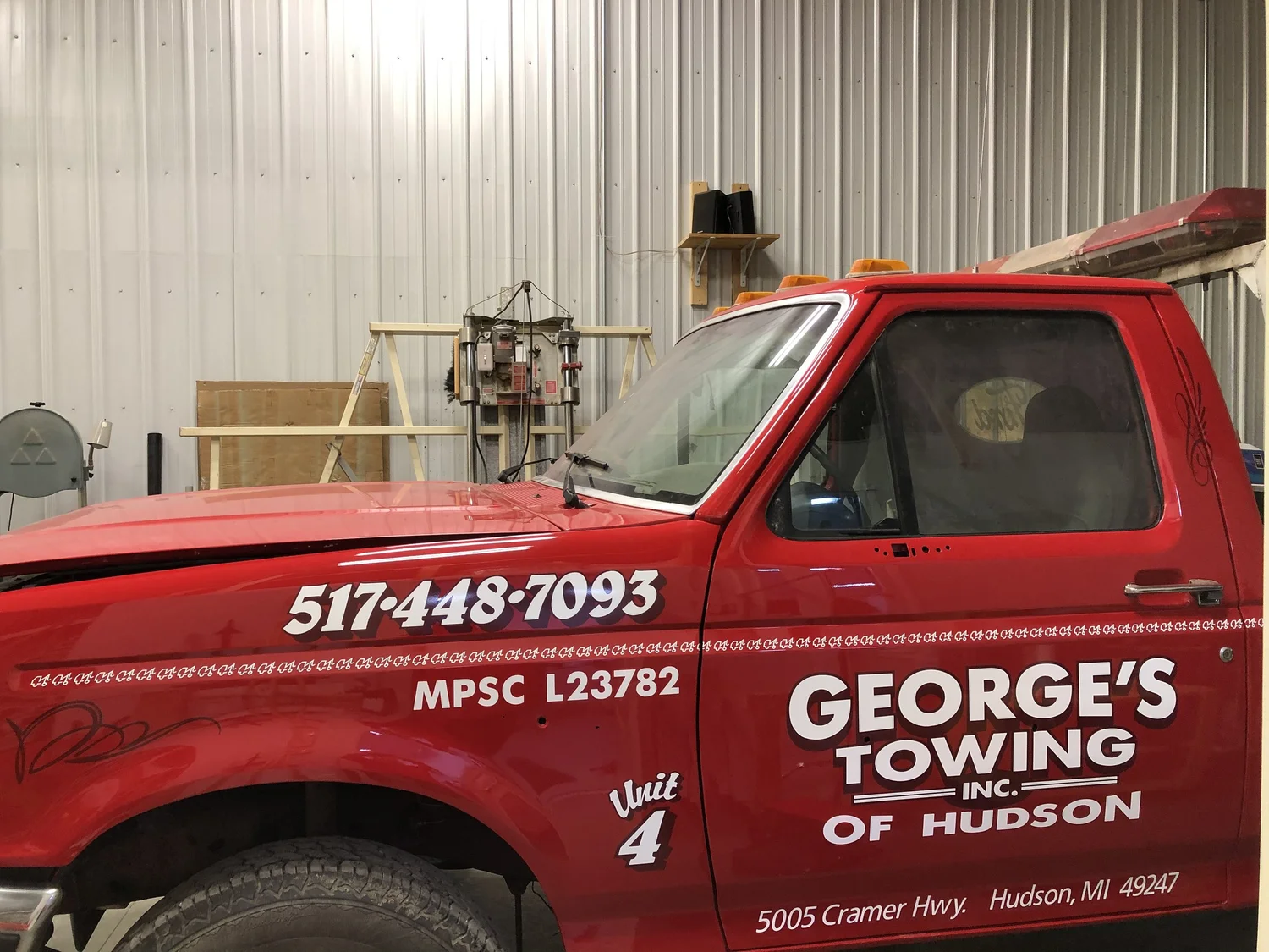 Vehicle lettering by Yoder Signs & Designs, project 30