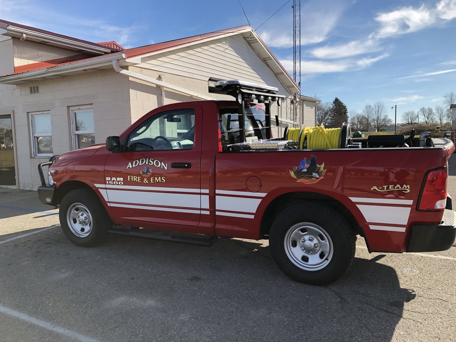 Vehicle lettering by Yoder Signs & Designs, project 27