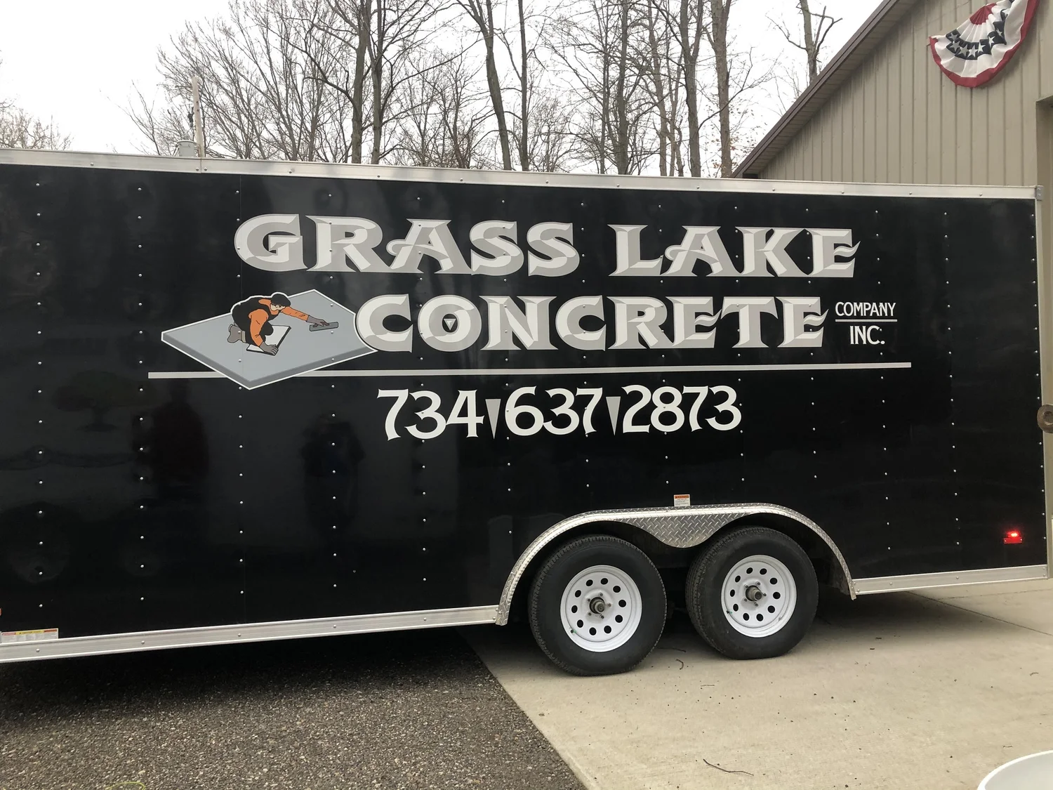 Vehicle lettering by Yoder Signs & Designs, project 22