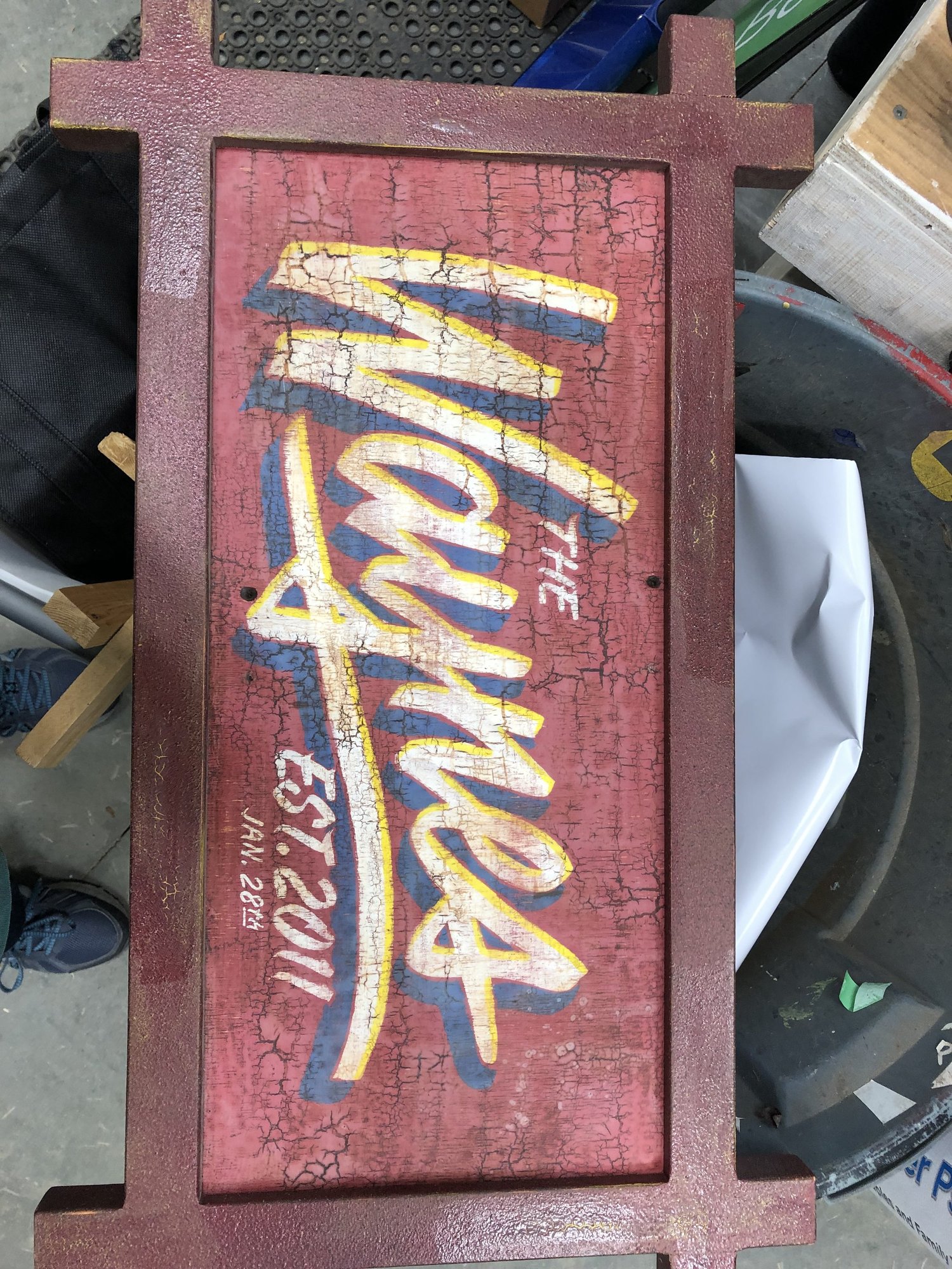 Homestead sign by Yoder Signs & Designs, project 20