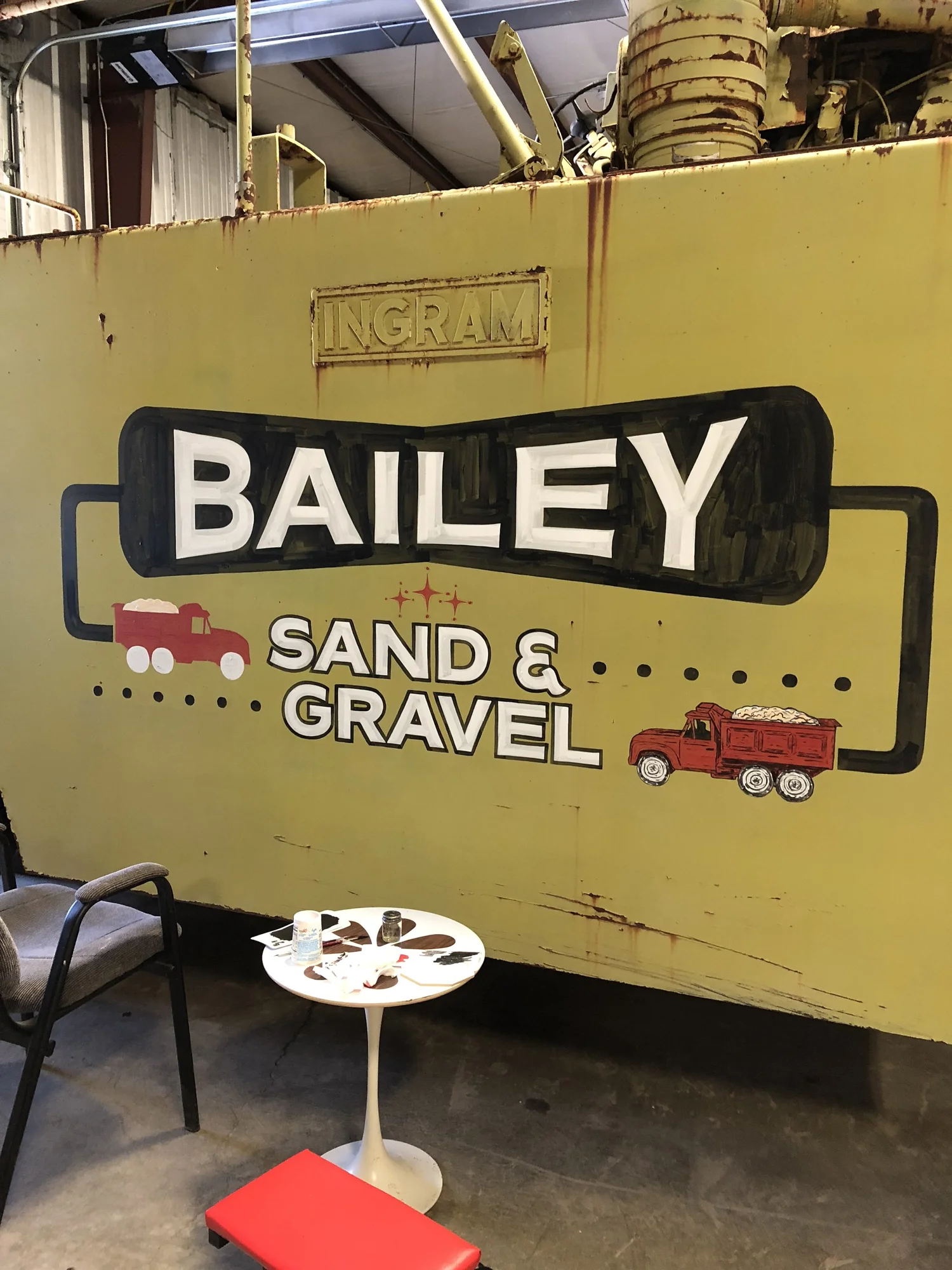 Vehicle lettering by Yoder Signs & Designs, project 29
